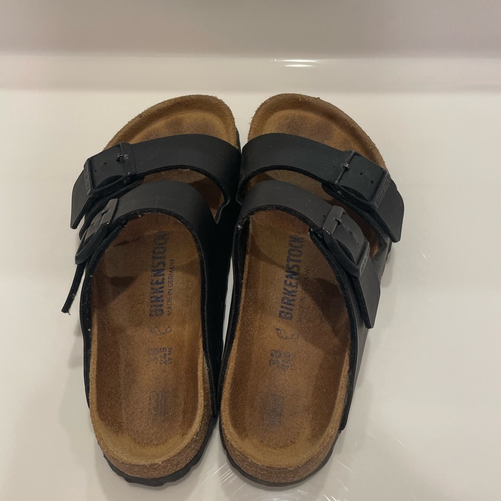 Birkenstock Black Sandals Size 38
